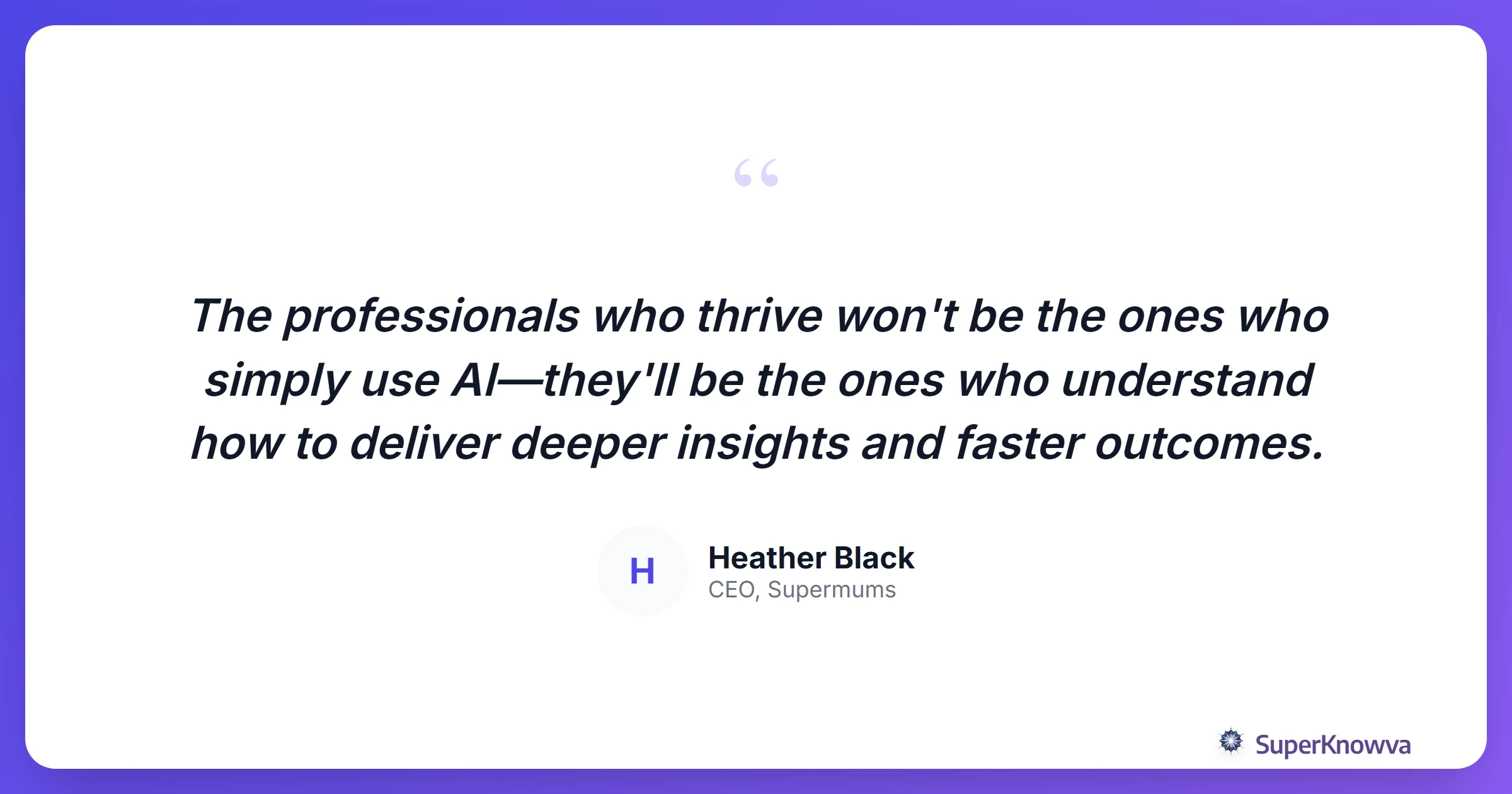 Quote about the importance of an AI-first mindset for future careers.