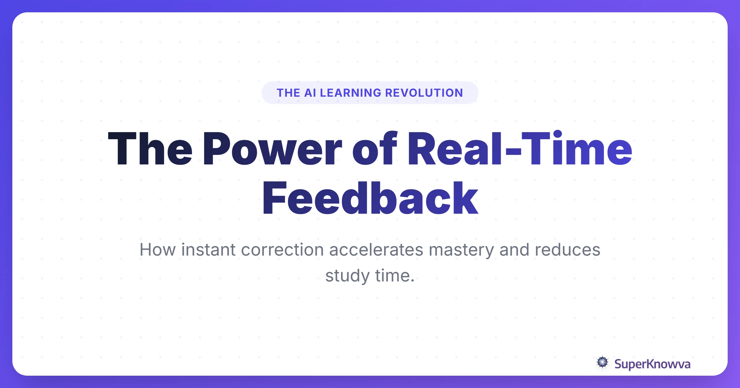The Ultimate Guide to Real-Time Feedback Loops in Learning