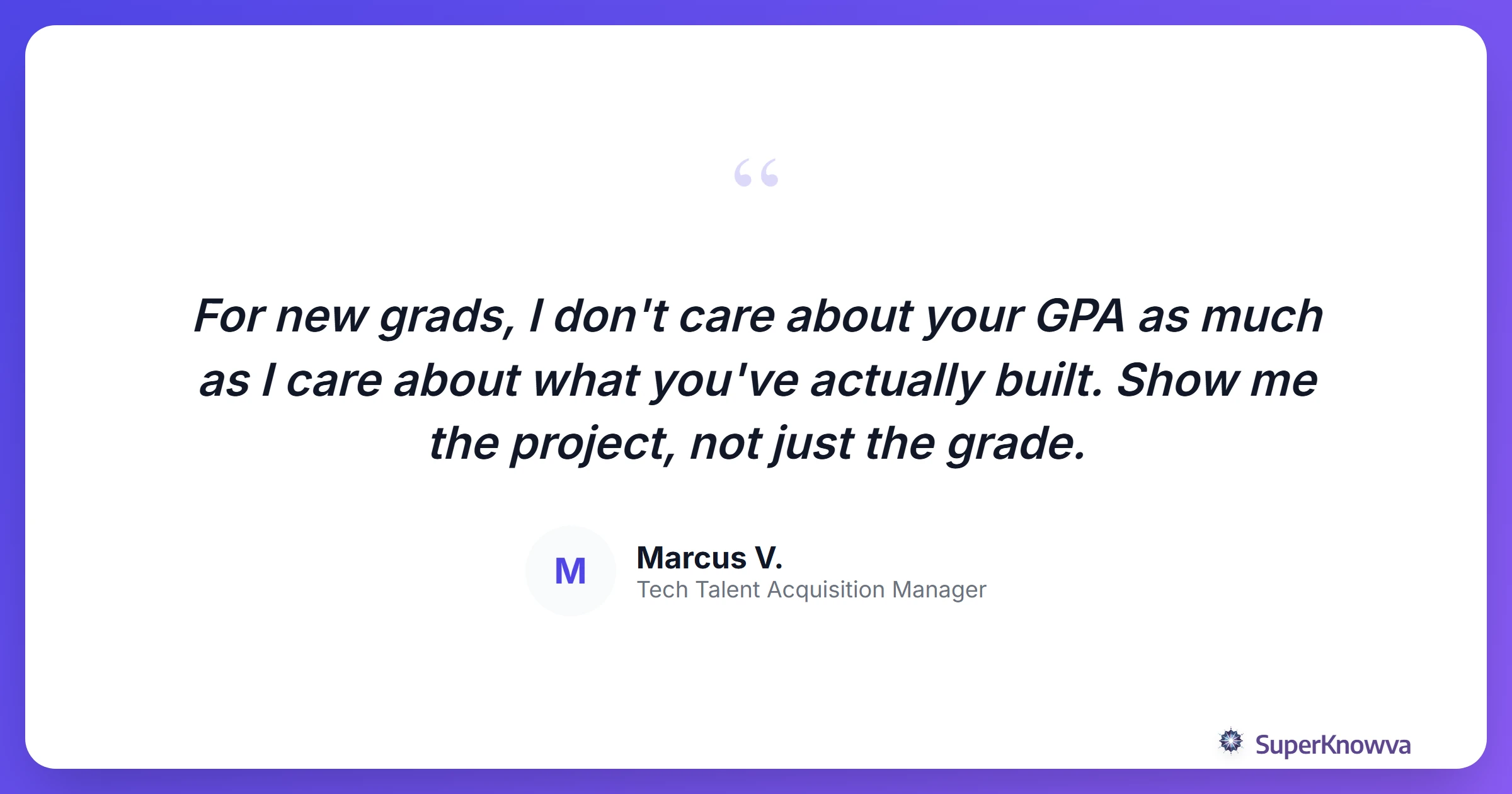 Expert advice on resume building for new grads.