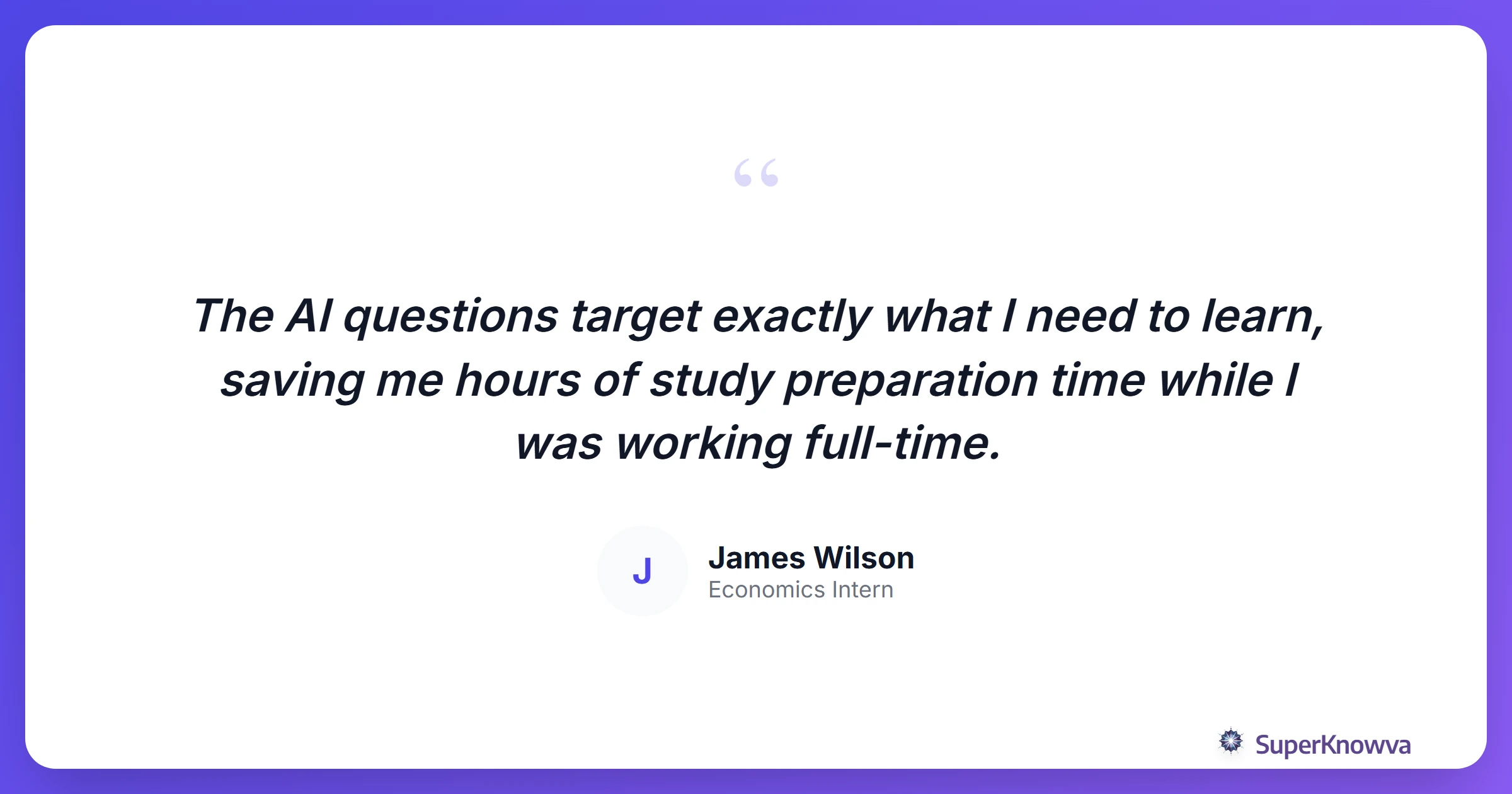 Intern Success Story