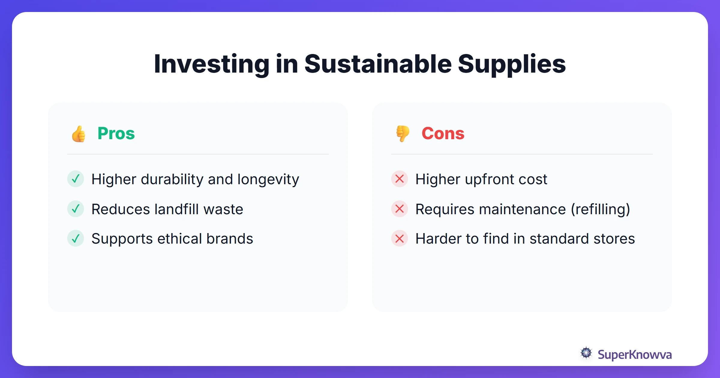 Pros and Cons of Sustainable Stationery