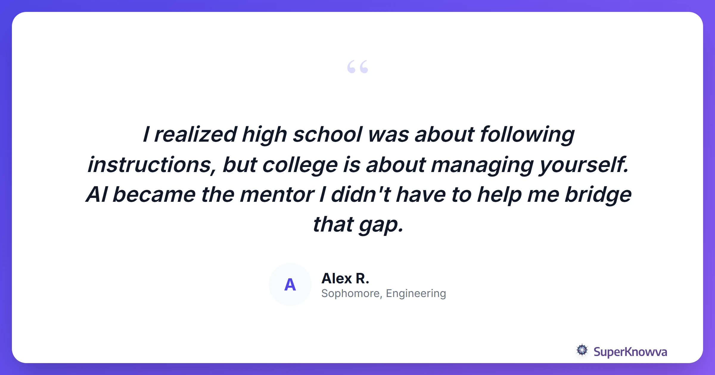 Student Perspective
